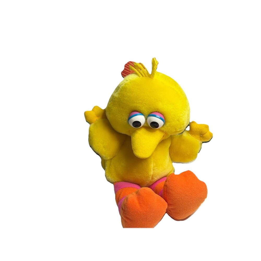 Vintage 1996 TYCO SESAME STREET 10” Tickle Me BIg Bird Plush Not Tested